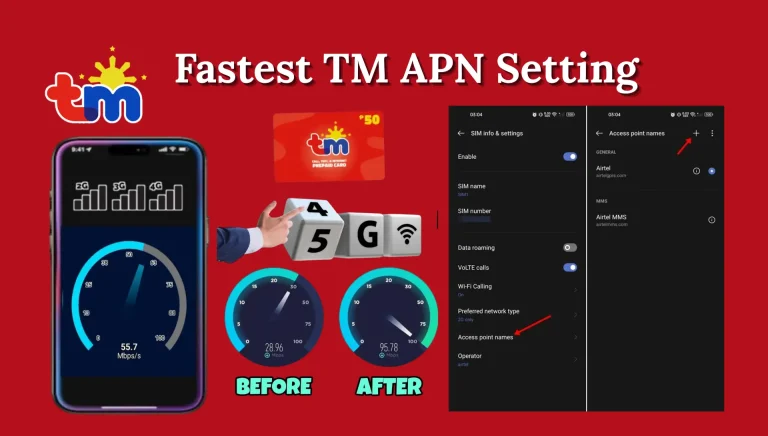 Fastest TM APN Setting
