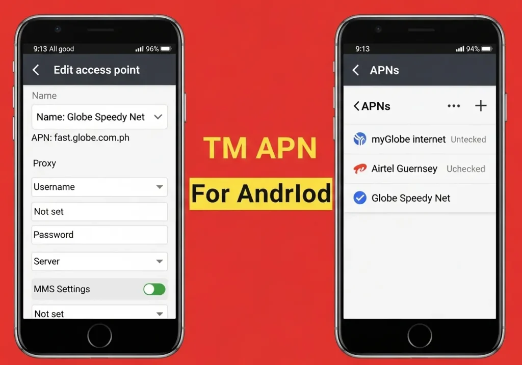 APN Settings For Android