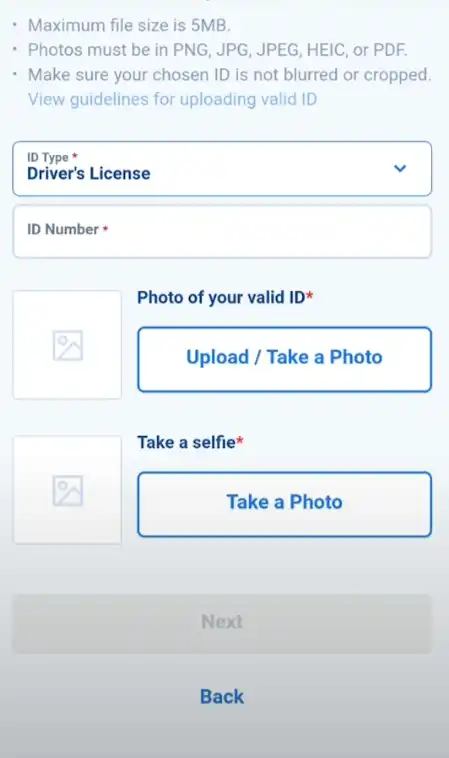 personal information
