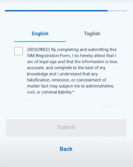 registration approval