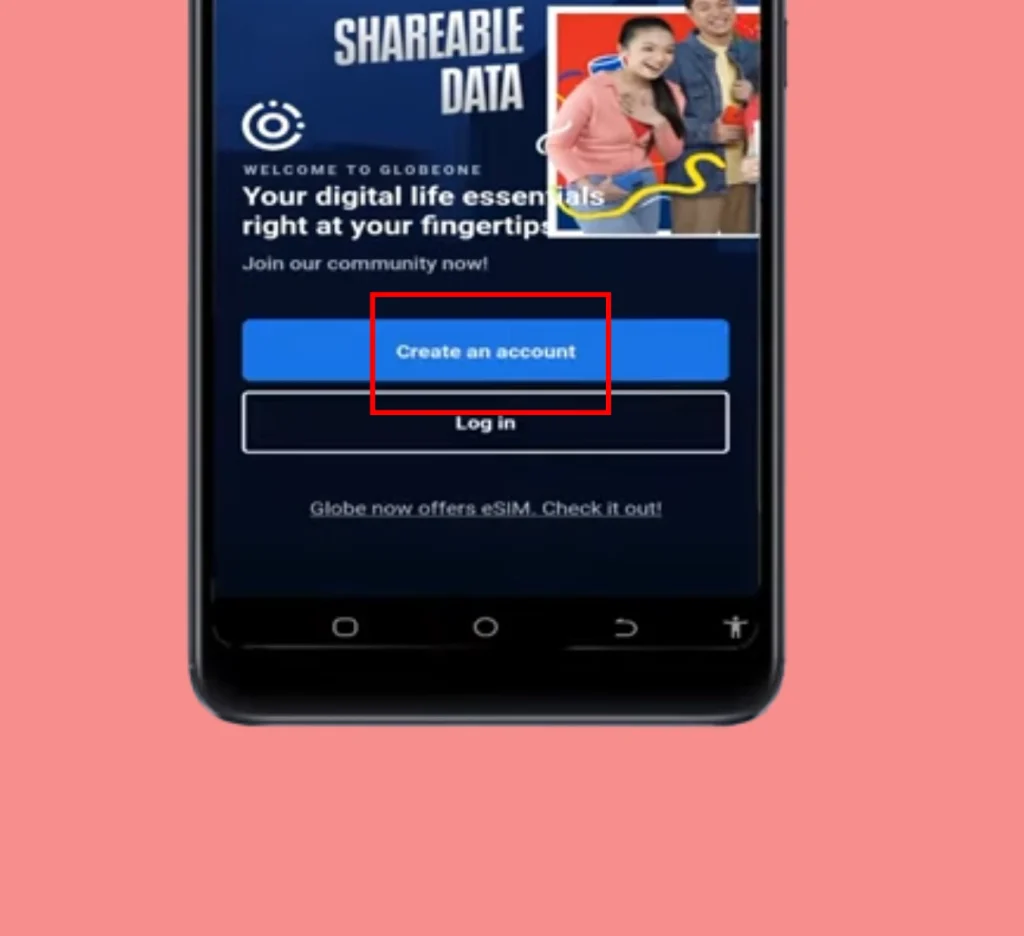 Create an account