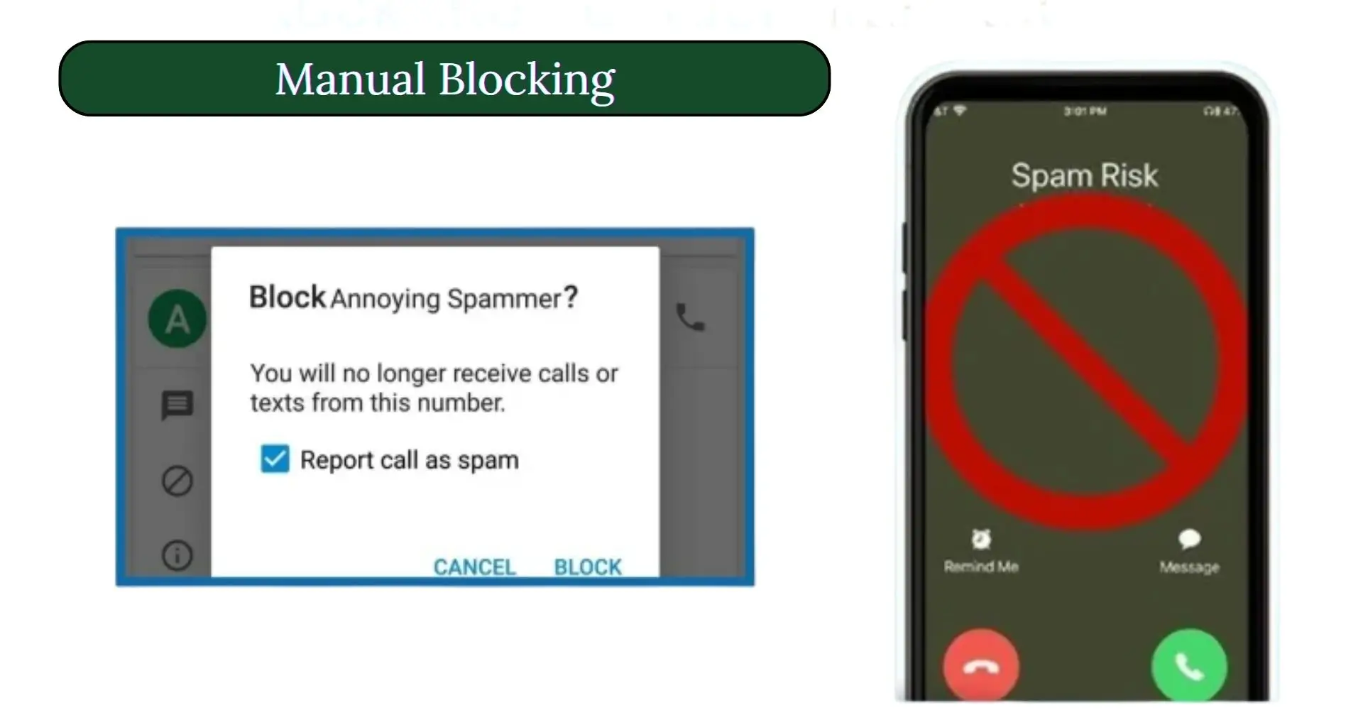 Manual Blocking