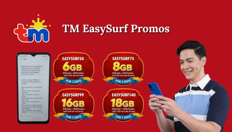 TM EasySurf Promos 2026: Complete List, Prices, App Bundles And Registration Guide