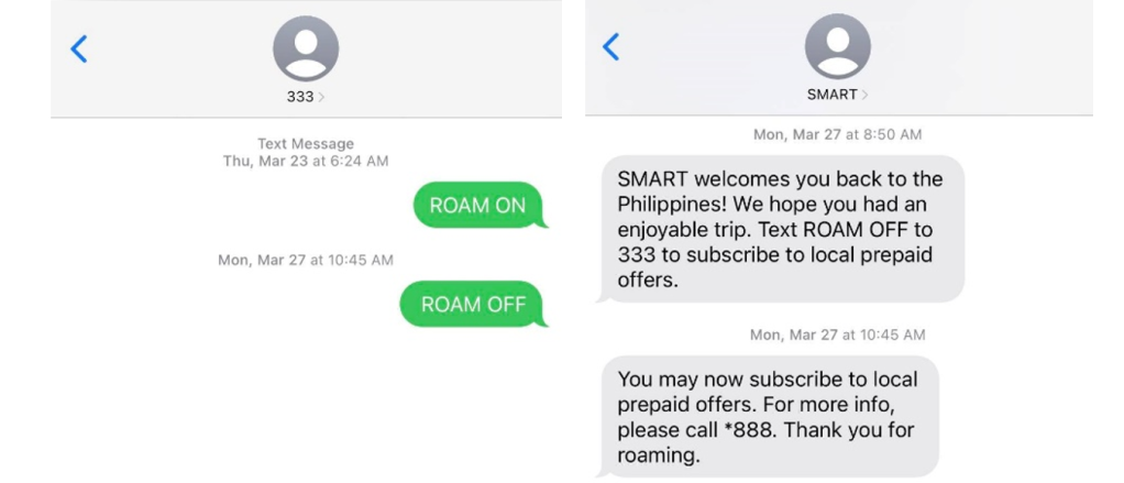 SMS Activation