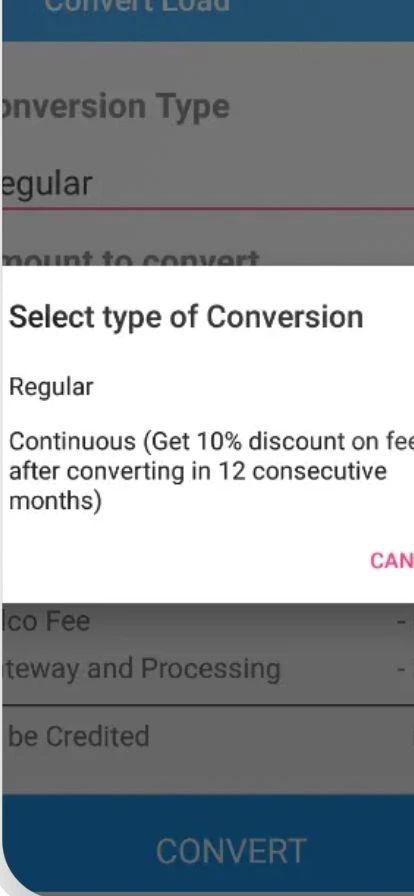 regular or continuous