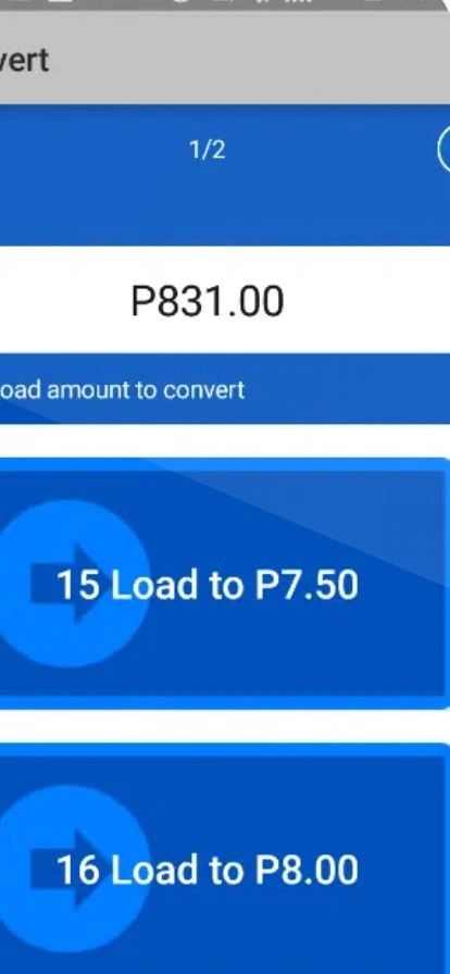 amount of load